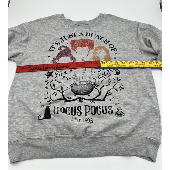 Disney JUST A BUNCH OF HOCUS POCUS Pullover SWEATSHIRT Juniors 7-9 - Picture 4 of 5